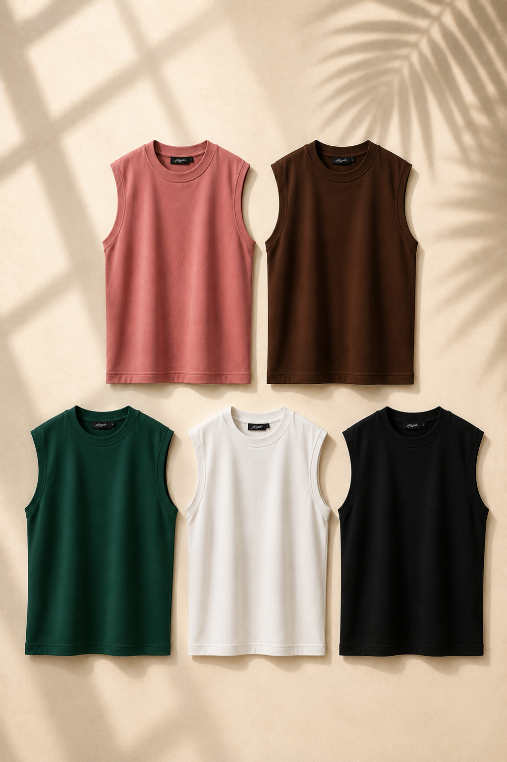Sleeveless T-shirt