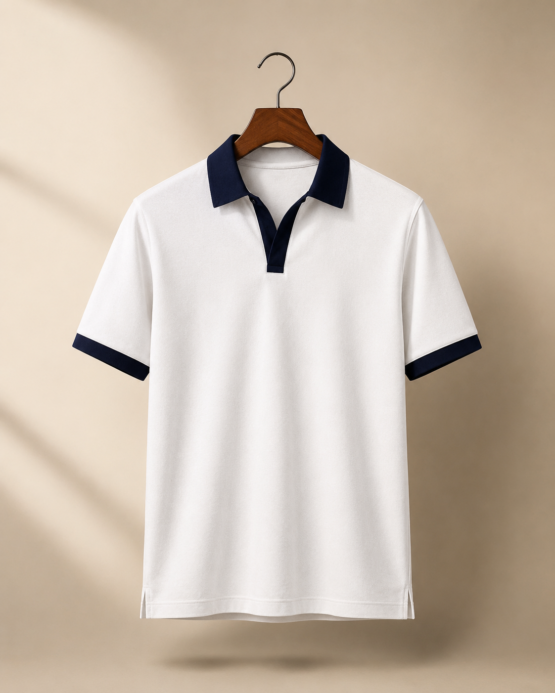 White Midnight Edge Polo