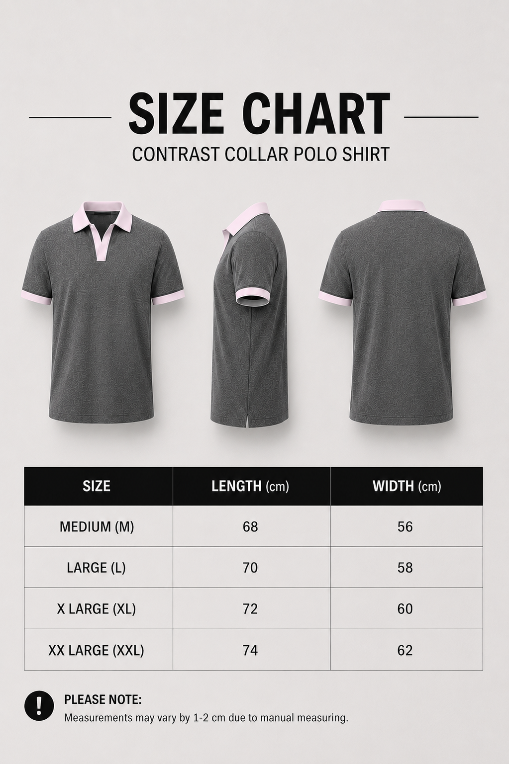 Light-Gray Jeans Polo