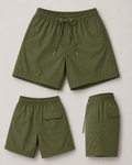 Men's Essential Swim Shorts - Olive Green