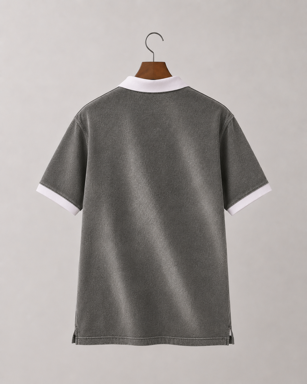 Light-Gray Jeans Polo