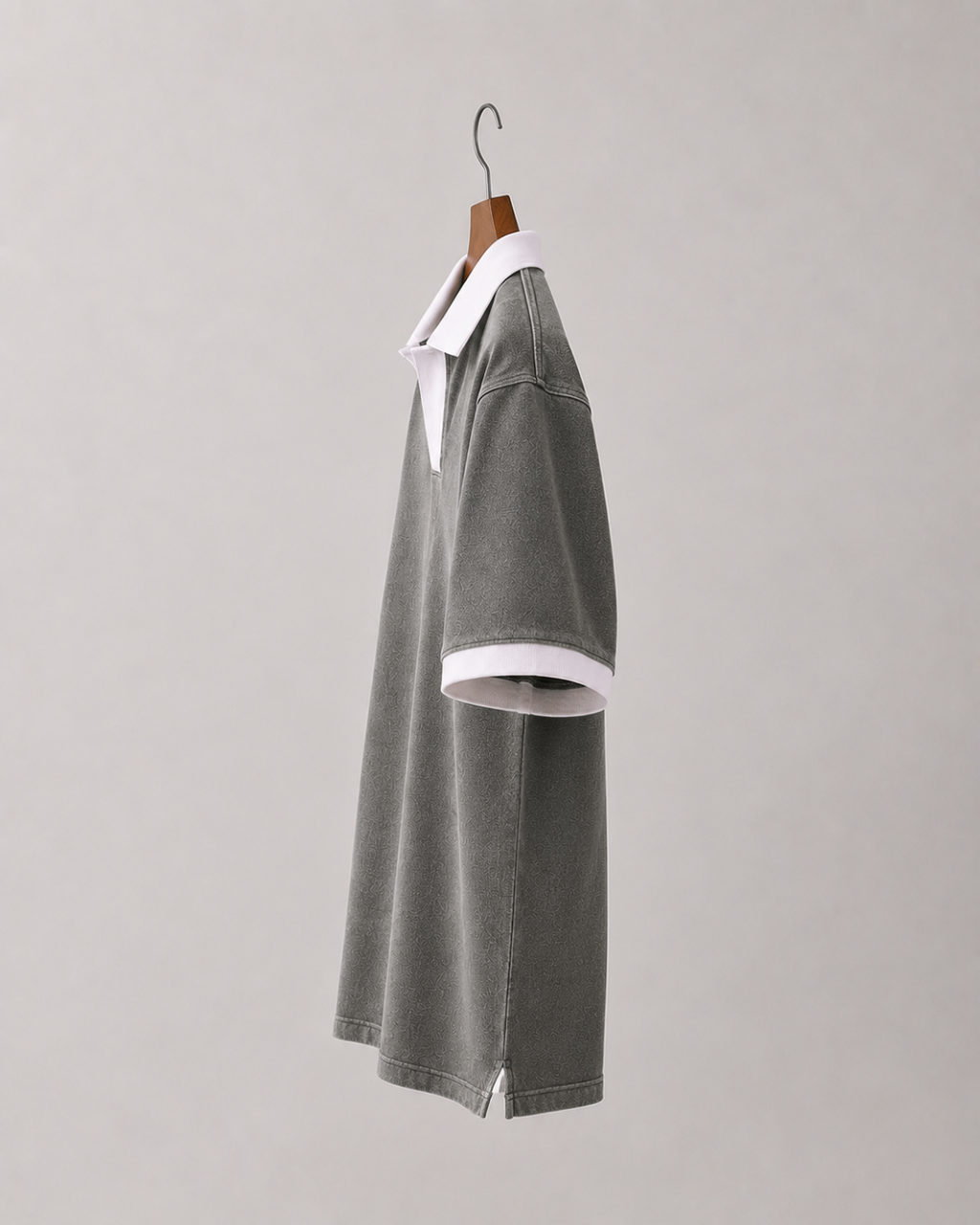 Light-Gray Jeans Polo