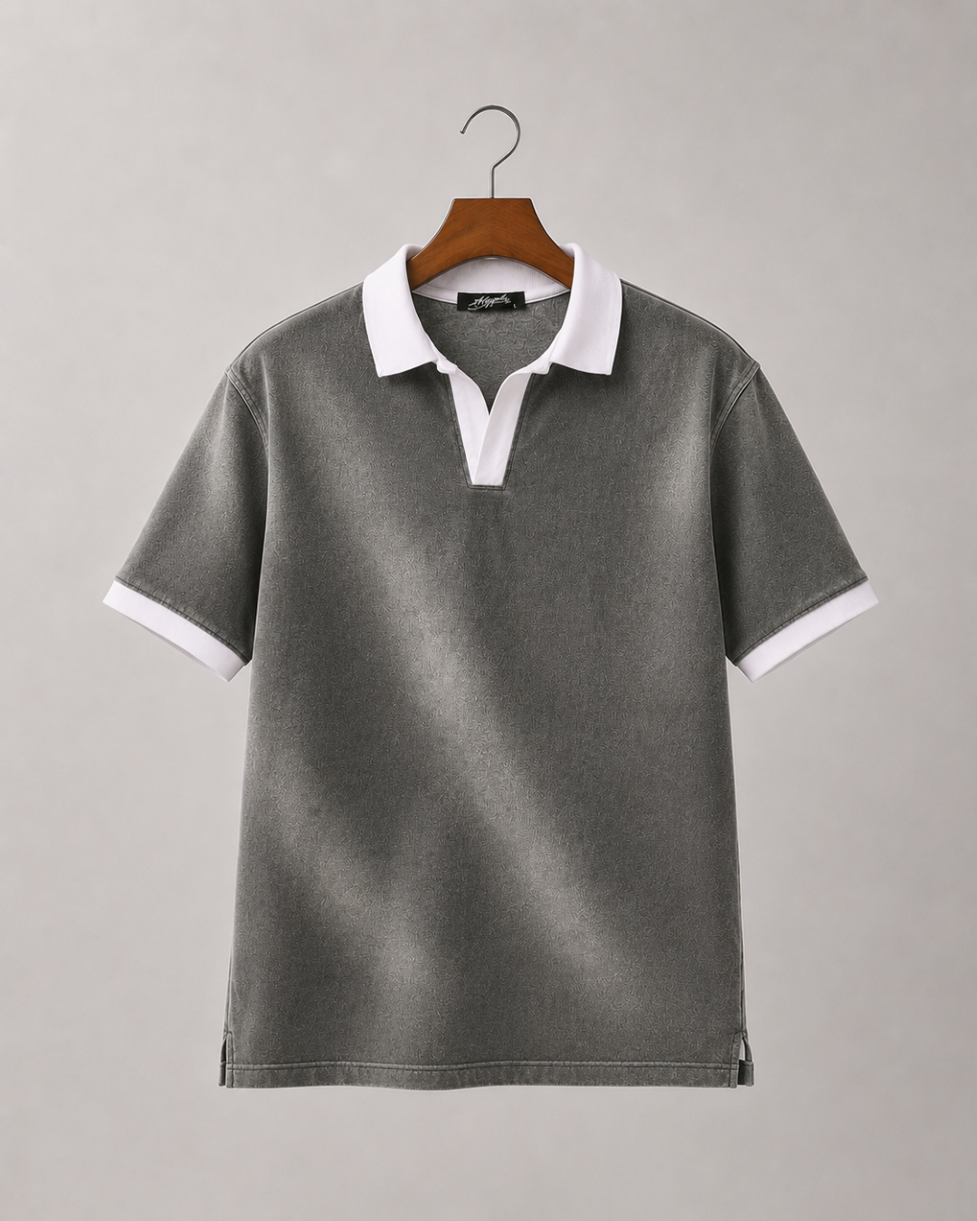 Light-Grey Jeans Polo