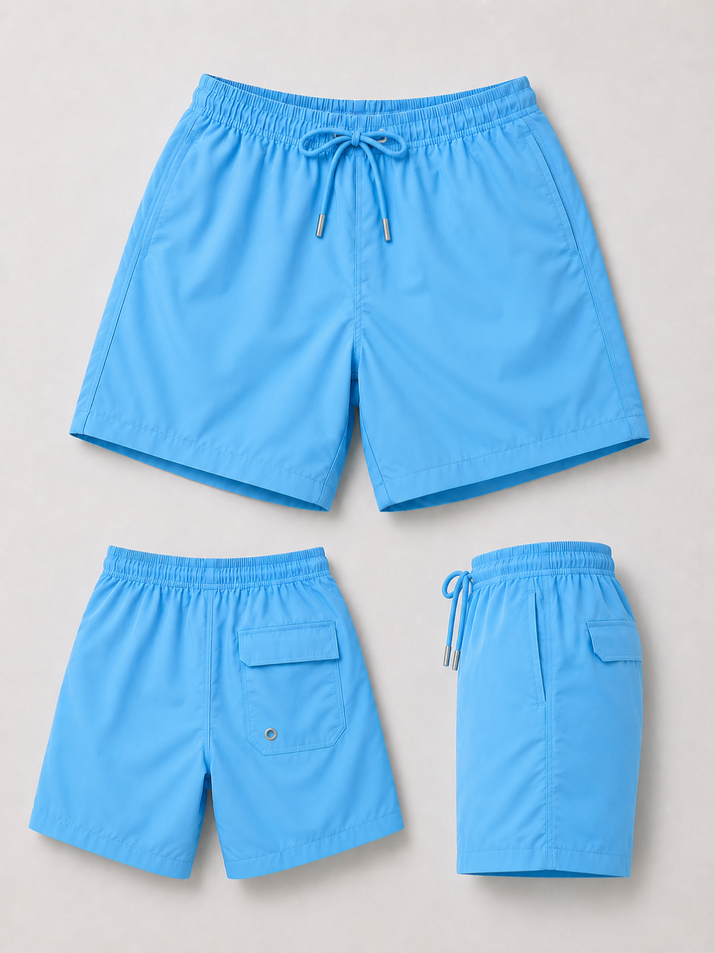 Men's Essential Swim Shorts - Sky Blue