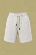 Premium Fleece Sweat Shorts – Light Grey