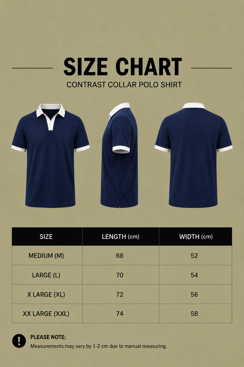 Navy Midnight Edge Polo