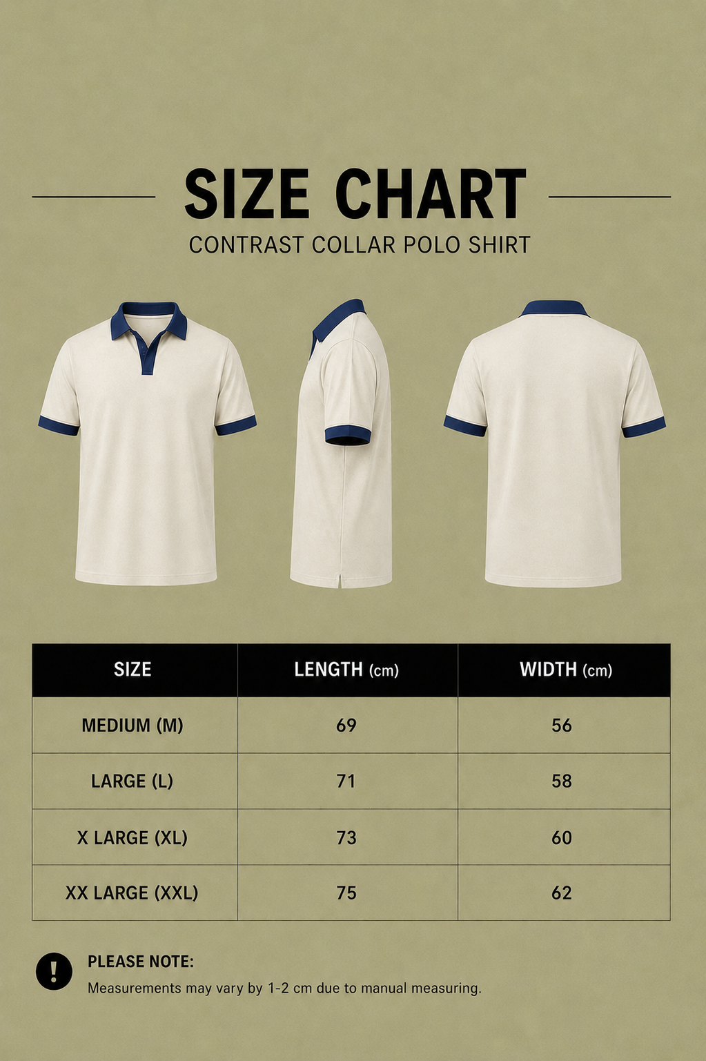 White-Jeans Midnight Edge Polo